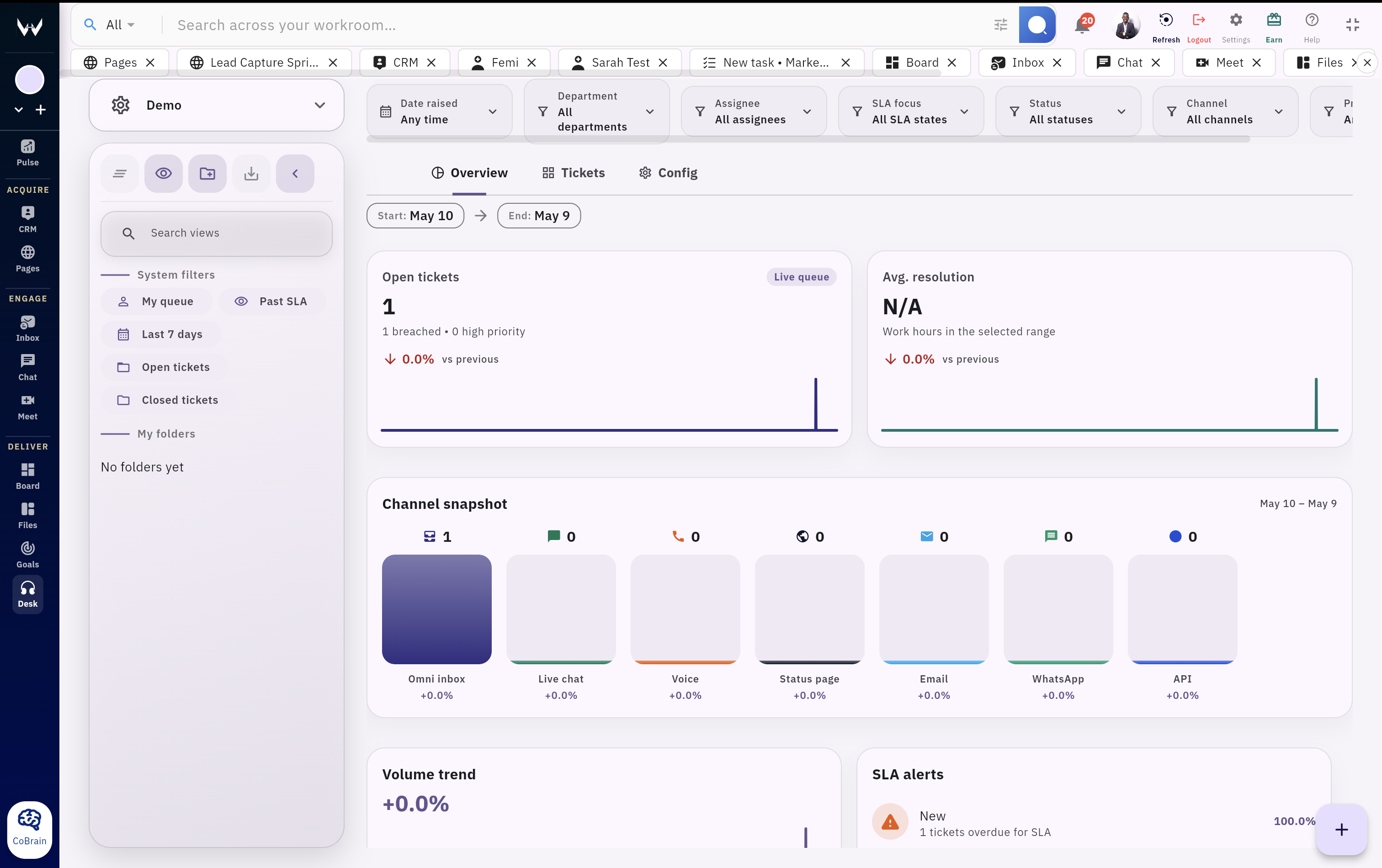 Workroomly Desk and delivery preview