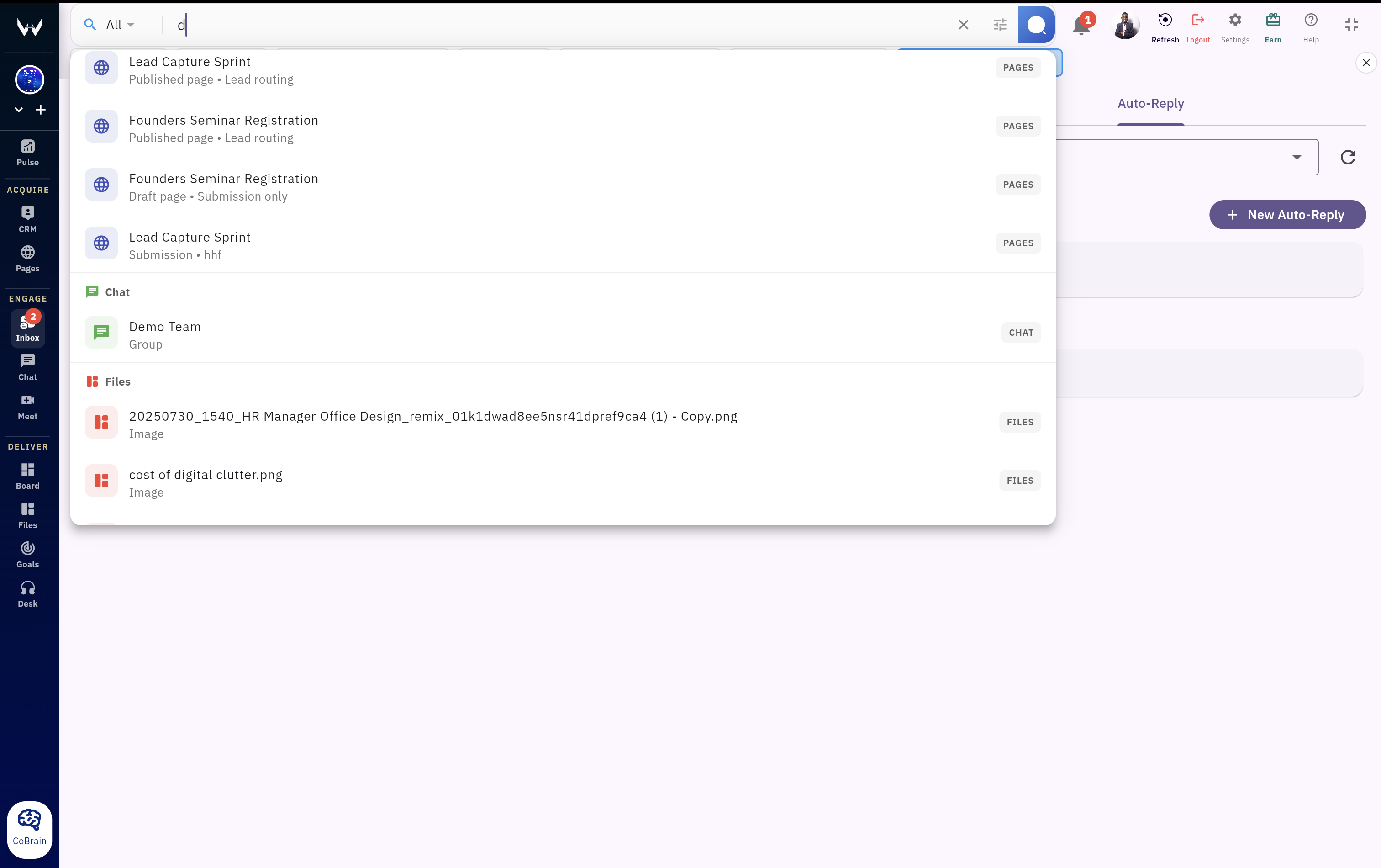 Workspace Shell preview 1